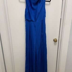 Vestique Satin Jumpsuit with pockets